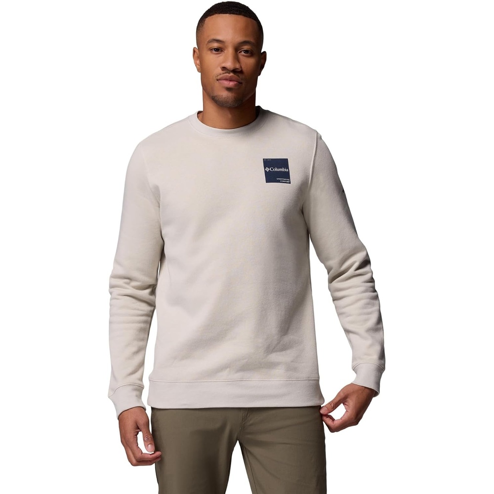 image:imageColumbia Trek Crew Sweatshirt fr HerrenDark StoneBoxy Brand