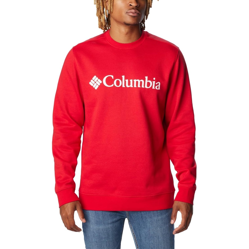 image:imageColumbia Trek Crew Sweatshirt fr HerrenMountain Red Csc Markenlogo