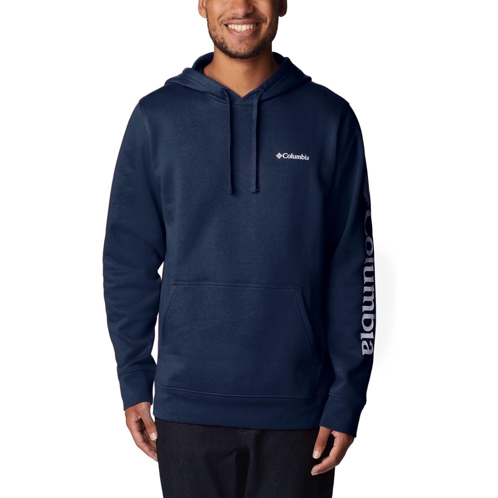 image:imageColumbia Trek Hoodie Hoodie fr HerrenCollegiate NavyCsc Sleeve Logo