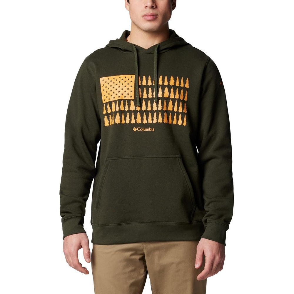 image:imageColumbia Trek Hoodie Hoodie fr HerrenGreenscapeTreestripe Flag