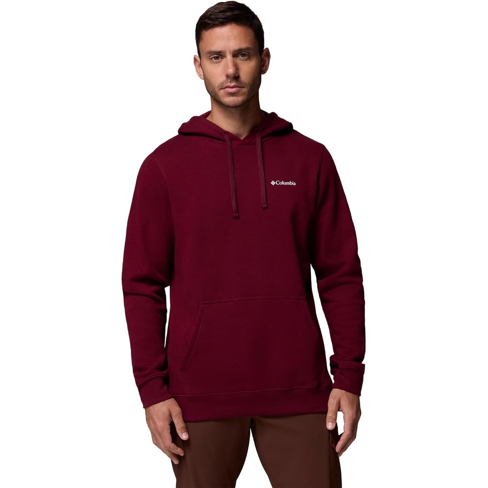 image:imageColumbia Trek Hoodie Hoodie fr HerrenRich WineCsc Sleeve Logo