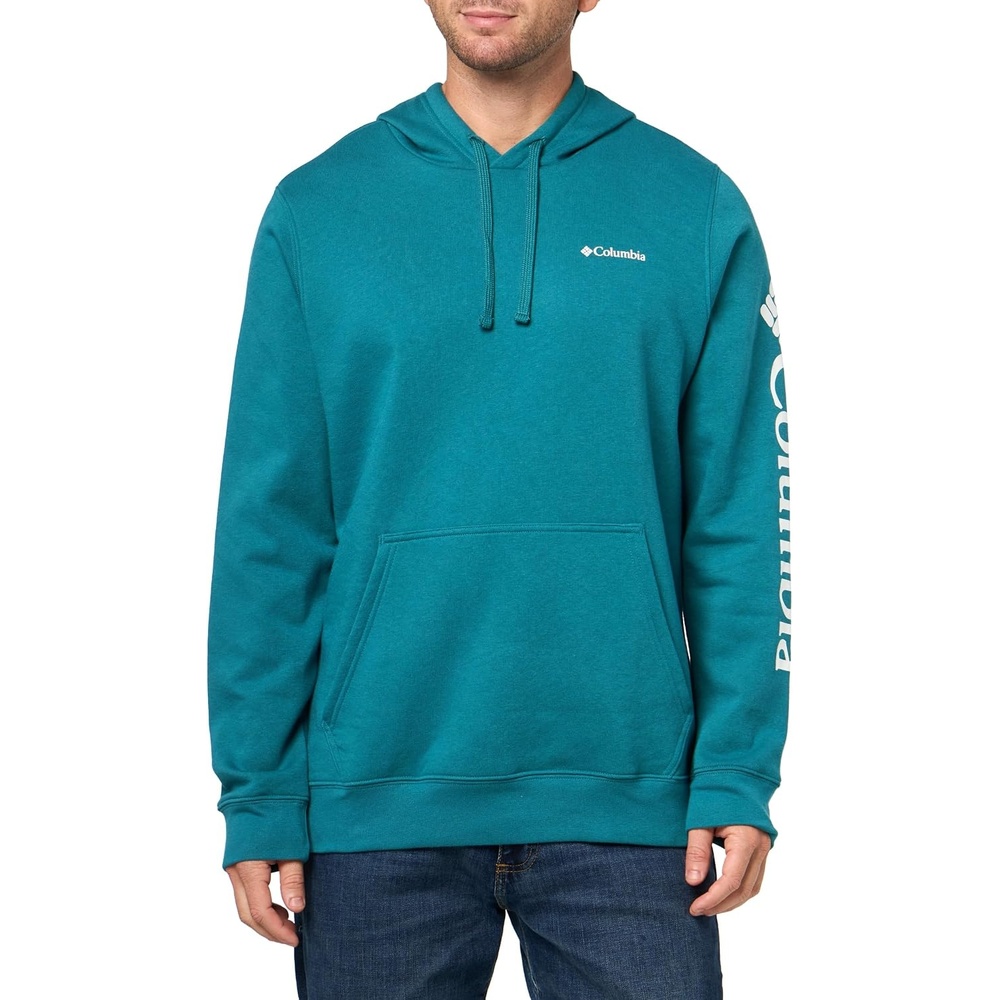 image:imageColumbia Trek Hoodie Hoodie fr HerrenRiver BlueCsc Sleeve Logo