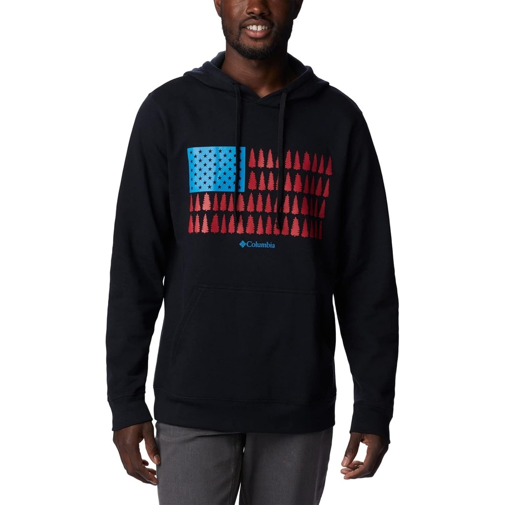 image:imageColumbia Trek Hoodie Hoodie fr HerrenSchwarzTreestriped Flagge