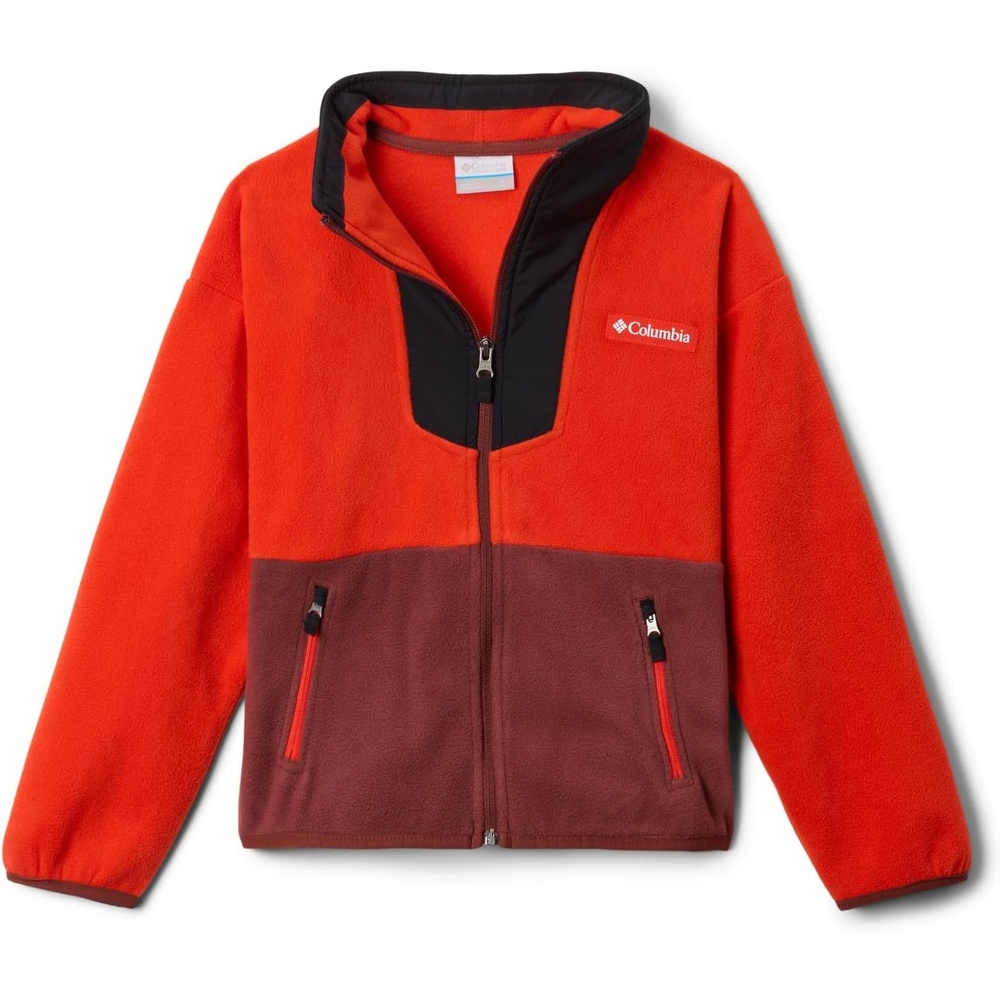 image:imageColumbia Unisex Kinder Sequoia Grove Full Zip Fleece Fleecejacke mit durchgehendem ReiverschlussSpicyBlackSpice