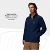 Columbia 1420421CB FAST TREK II FULL ZIP FLE(Collegiate Navy)