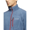 Columbia 1420421CB FAST TREK II FULL ZIP FLE(Dark Mountain  Red Element)