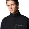 Columbia Ascender II Softshell Vest, Softshell Weste für Herren(Schwarz)