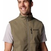 Columbia Ascender II Softshell Vest, Softshell Weste für Herren(Steingrün)