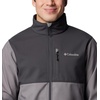 Columbia Ascender Softshell Jacket, Softshelljacke für Herren(City Grey/Shark)