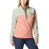 Columbia Benton Springs 1/2 Snap Pull Over II, Fleece Pullover für Damen(Angeln/Safari/Stone Green)