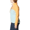 Columbia Benton Springs 1/2 Snap Pull Over II, Fleece Pullover für Damen(Aqua Haze  Sunset Peach  Dusty Pink)