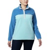 Columbia Benton Springs 1/2 Snap Pull Over II, Fleece Pullover für Damen(Aquatint/Dark Pool)