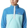 Columbia Benton Springs 1/2 Snap Pull Over II, Fleece Pullover für Damen(Aquatint/Dark Pool)