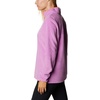 Columbia Benton Springs 1/2 Snap Pull Over II, Fleece Pullover für Damen(Blütenrosa/Lachs)