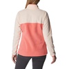 Columbia Benton Springs 1/2 Snap Pull Over II, Fleece Pullover für Damen(Blush Pink/Pfirsichblüte)