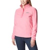 Columbia Benton Springs 1/2 Snap Pull Over II, Fleece Pullover für Damen(Camellia Rose)