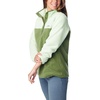 Columbia Benton Springs 1/2 Snap Pull Over II, Fleece Pullover für Damen(Canteen/Sage Leaf)