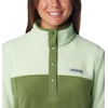 Columbia Benton Springs 1/2 Snap Pull Over II, Fleece Pullover für Damen(Canteen/Sage Leaf)