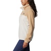 Columbia Benton Springs 1/2 Snap Pull Over II, Fleece Pullover für Damen(Chalk/Canoe)