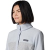 Columbia Benton Springs 1/2 Snap Pull Over II, Fleece Pullover für Damen(Cirrus Grey Heather)