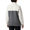 Columbia Benton Springs 1/2 Snap Pull Over II, Fleece Pullover für Damen(City Grey Heather  Chalk)