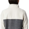 Columbia Benton Springs 1/2 Snap Pull Over II, Fleece Pullover für Damen(City Grey Heather  Chalk)