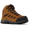Columbia Crestwood Mid Waterproof, Trekking- Und Wanderstiefel für Herren(Camel Brown Mountain Red)