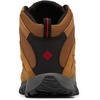 Columbia Crestwood Mid Waterproof, Trekking- Und Wanderstiefel für Herren(Camel Brown Mountain Red)