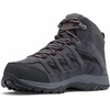 Columbia Crestwood Mid Waterproof, Trekking- Und Wanderstiefel für Herren(Dark Grey Deep Rust 089)
