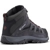 Columbia Crestwood Mid Waterproof, Trekking- Und Wanderstiefel für Herren(Dark Grey Deep Rust)