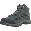 Columbia Crestwood Mid Waterproof, Trekking- Und Wanderstiefel für Herren(Dark Grey Deep Rust)