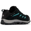 Columbia Crestwood Waterproof , Trekking- Und Wanderschuhe für Damen(Black Teal)