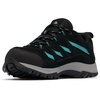 Columbia Crestwood Waterproof , Trekking- Und Wanderschuhe für Damen(Black Teal Turquoise)
