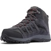 Columbia Crestwood Waterproof , Trekking- Und Wanderschuhe für Damen(Dunkelgrau Dark Grey Deep Rust)