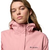 Columbia Damen Arcadia 2 Jacket Wasserdichte Regenjacke (1er Pack)(Eraser Pink)