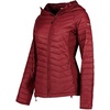 Columbia Damen Powder Pass 2 Hybrid Hooded Jacket Pufferjacke mit Kapuze (1er Pack)(Rich Wine)
