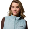 Columbia Damen Sienna Hill Quilted Vest Fleece-Weste (1er Pack)(Crushed Blue)