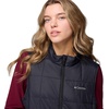 Columbia Damen Sienna Hill Quilted Vest Fleece-Weste (1er Pack)(Schwarz)
