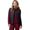 Columbia Damen Sienna Hill Quilted Vest Fleece-Weste (1er Pack)(Schwarz)