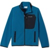 Columbia Fast Trek V Full Zip, Fleecejacke mit durchgehendem Reißverschluss für Unisex Kinder(Phoenix Blue  Black)