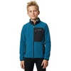 Columbia Fast Trek V Full Zip, Fleecejacke mit durchgehendem Reißverschluss für Unisex Kinder(Phoenix Blue  Black)