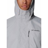 Columbia Hikebound II Jacket, Wasserdichte Regenjacke für Herren(Columbia Grey/City Grey)
