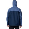 Columbia Hikebound II Jacket, Wasserdichte Regenjacke für Herren(Dark Mountain/Collegiate Navy)