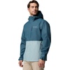 Columbia Hikebound II Jacket, Wasserdichte Regenjacke für Herren(Everblue/Crushed Blue)