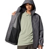 Columbia Hikebound II Jacket, Wasserdichte Regenjacke für Herren(Grau (City Grey))