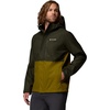 Columbia Hikebound II Jacket, Wasserdichte Regenjacke für Herren(Greenscape/Mossy Green)