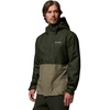 Columbia Hikebound II Jacket, Wasserdichte Regenjacke für Herren(Greenscape/Stone Green)