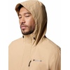 Columbia Hikebound II Jacket, Wasserdichte Regenjacke für Herren(Kanu/Schwarz)