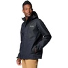 Columbia Hikebound II Jacket, Wasserdichte Regenjacke für Herren(Schwarz)
