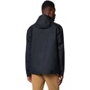 Columbia Hikebound II Jacket, Wasserdichte Regenjacke für Herren(Schwarz)